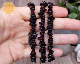 Garnet Gemchip Bracelet