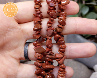 Goldstone Gemchip Bracelet
