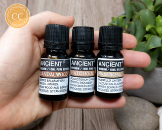 Essential Oils for Grounding #2 - Patchouli, Frankincense & Sandalwood