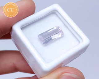 Kunzite Faceted Gem #2