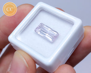 Kunzite Faceted Gem #2