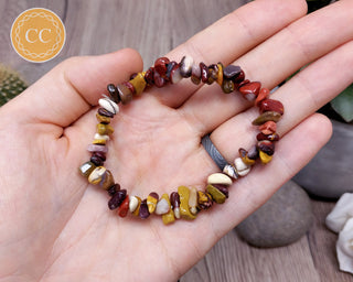 Mookaite Gemchip Bracelet