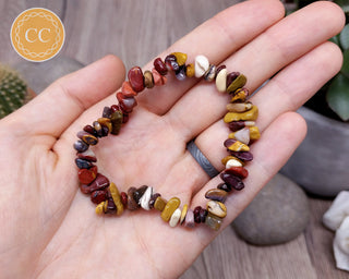 Mookaite Gemchip Bracelet