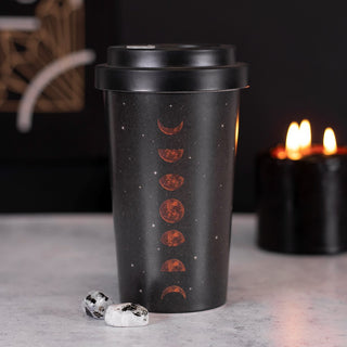 Moon Phases Bamboo Eco Friendly Travel Mug