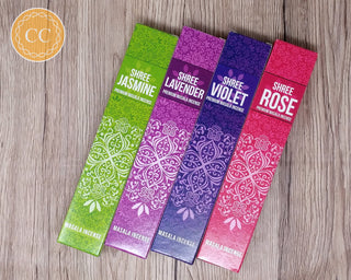 Organic Floral Incense Sticks Bundle