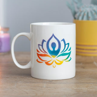 Sacred Transformation Yoga Lotus Mug
