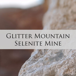 Glitter Mountain Selenite Mine