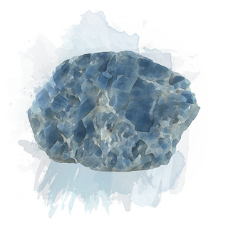 Blue Calcite