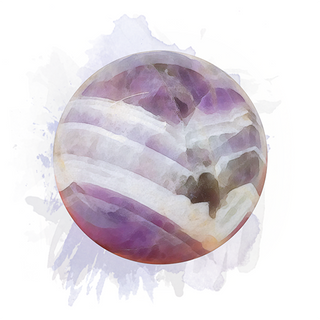 Chevron Amethyst