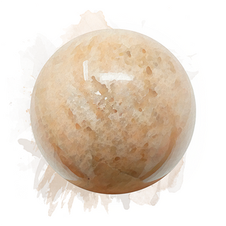 Peach Moonstone