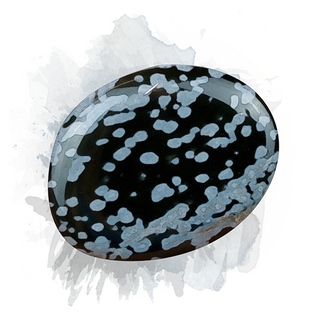 Snowflake Obsidian