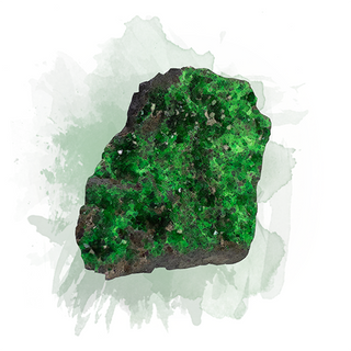 Uvarovite Garnet