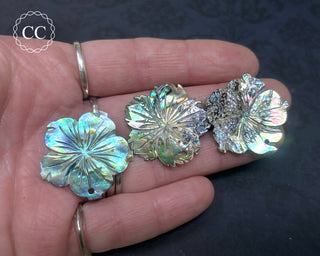 Small Abalone Shell Flower