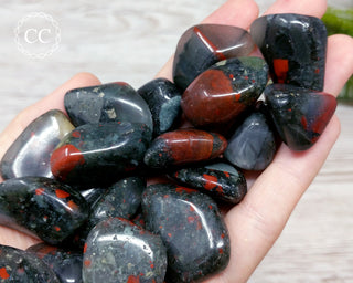 African Bloodstone - Seftonite Tumbled Crystal