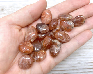African Sunstone Tumbled Crystal
