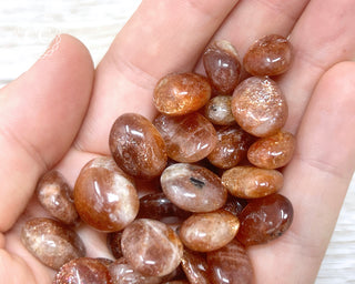 African Sunstone Tumbled Crystal