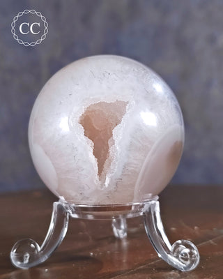 Agate Geode Sphere #4