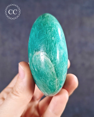 Amazonite Large Chunky Palm Stone #2