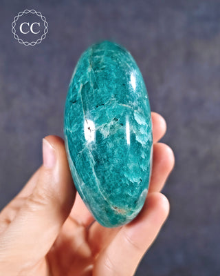Amazonite Large Chunky Palm Stone #4