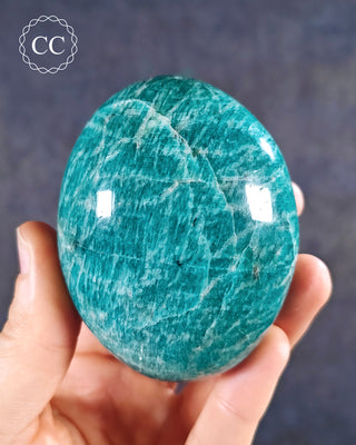 Amazonite Large Chunky Palm Stone #1