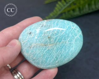 Amazonite Chunky Palm Stone #3