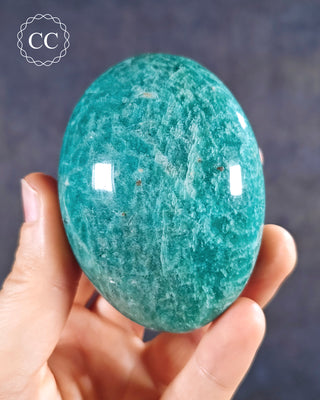 Amazonite Large Chunky Palm Stone #6