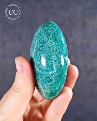 Amazonite Large Chunky Palm Stone #6