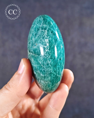 Amazonite Large Chunky Palm Stone #6