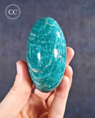 Amazonite Large Chunky Palm Stone #1