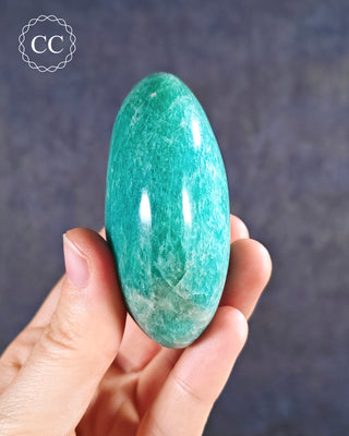 Amazonite Large Chunky Palm Stone #2
