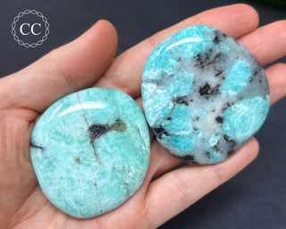 Amazonite Palm Stone
