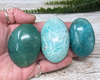 Amazonite Chunky Palm Stone