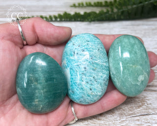 Amazonite Chunky Palm Stone