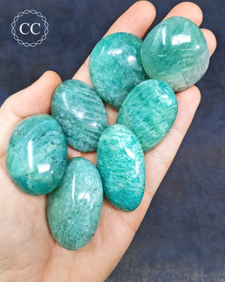 Amazonite Mini Palm Stone