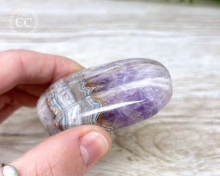 Amethyst Chunky Palm Stone #4