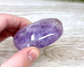 Amethyst Chunky Palm Stone #1