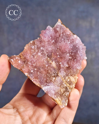 Amethyst clusters from Morocco, with inclusions of Hematite and Iron Oxide