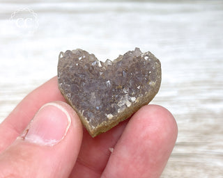 Amethyst Cluster Heart #17