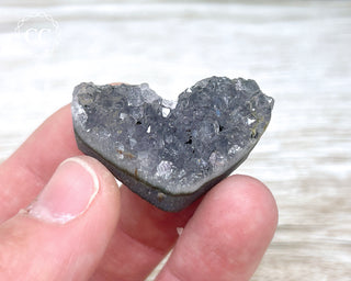 Amethyst Cluster Heart #19