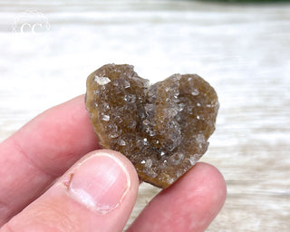 Amethyst Cluster Heart #21