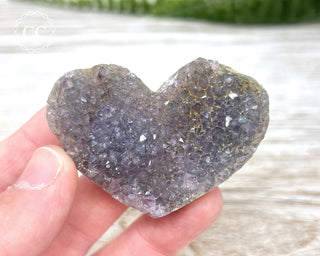 Amethyst Cluster Heart #3