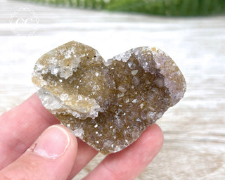 Amethyst Cluster Heart #25