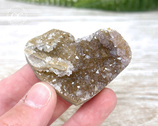 Amethyst Cluster Heart #25