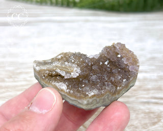 Amethyst Cluster Heart #25