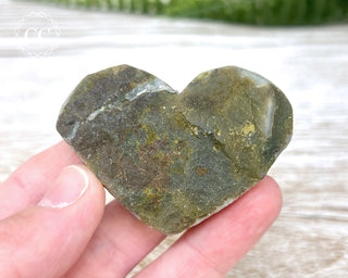 Amethyst Cluster Heart #25