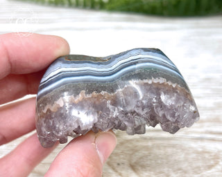 Amethyst Cluster Heart #26