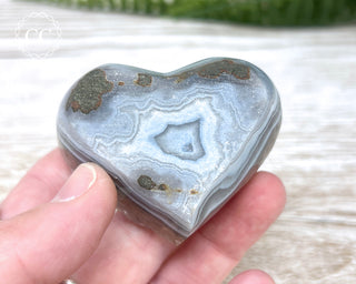 Amethyst Cluster Heart #26