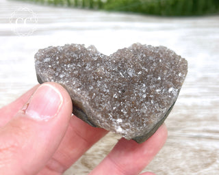 Amethyst Cluster Heart #27