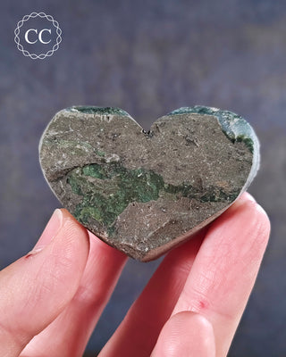Amethyst Cluster Heart #5