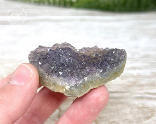 Amethyst Cluster Heart #3